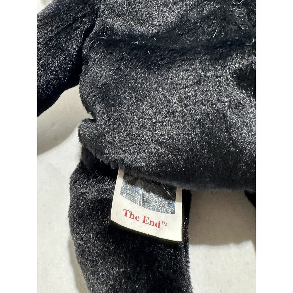 Ty‎ Beanie Baby The End Black Bear 1999 With Tag